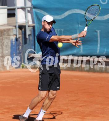 Kelag Power Future Tennisturnier. Finale. Bastian Trinker. Werzer Arena Poertschach, am 30.8.2015.
Foto: Kuess
---
pressefotos, pressefotografie, kuess, qs, qspictures, sport, bild, bilder, bilddatenbank