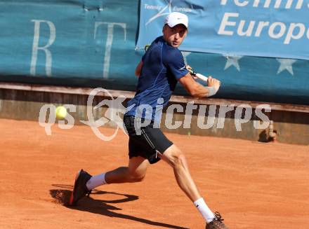 Kelag Power Future Tennisturnier. Finale. Bastian Trinker. Werzer Arena Poertschach, am 30.8.2015.
Foto: Kuess
---
pressefotos, pressefotografie, kuess, qs, qspictures, sport, bild, bilder, bilddatenbank