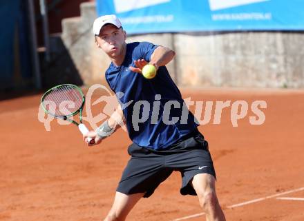 Kelag Power Future Tennisturnier. Finale. Bastian Trinker. Werzer Arena Poertschach, am 30.8.2015.
Foto: Kuess
---
pressefotos, pressefotografie, kuess, qs, qspictures, sport, bild, bilder, bilddatenbank