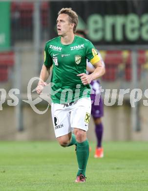 Fussball Sky go Erste Liga. SK Austria Klagenfurt gegen SC Austria Lustenau.   Christoph Stueckler (Lustenau). Klagenfurt, am 15.9.2015.
Foto: Kuess 
---
pressefotos, pressefotografie, kuess, qs, qspictures, sport, bild, bilder, bilddatenbank