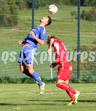 Fussball. Unterliga Ost. Ludmannsdorf gegen Ruden. Dejan Smeh (Ludmannsdorf), Christian Schweiger (Ruden). Ludmannsdorf, 20.9.2015.
Foto: Kuess
---
pressefotos, pressefotografie, kuess, qs, qspictures, sport, bild, bilder, bilddatenbank