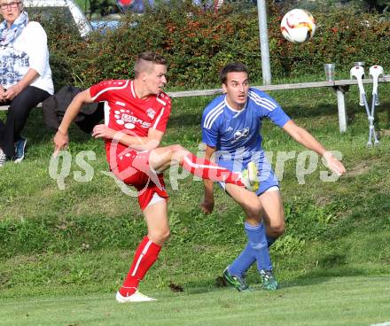 Fussball. Unterliga Ost. Ludmannsdorf gegen Ruden. Oswin Rupp(Ludmannsdorf), Josef Kraker (Ruden). Ludmannsdorf, 20.9.2015.
Foto: Kuess
---
pressefotos, pressefotografie, kuess, qs, qspictures, sport, bild, bilder, bilddatenbank