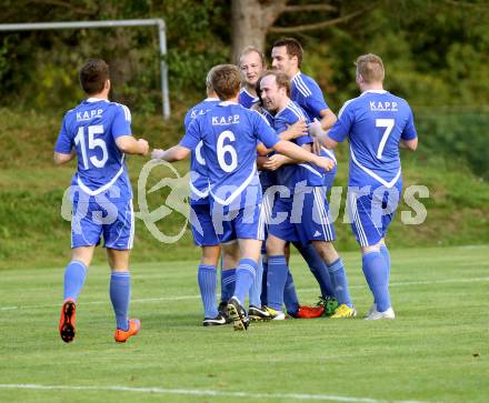 Fussball. Unterliga Ost. Ludmannsdorf gegen Ruden. Torjubel (Ruden). Ludmannsdorf, 20.9.2015.
Foto: Kuess
---
pressefotos, pressefotografie, kuess, qs, qspictures, sport, bild, bilder, bilddatenbank