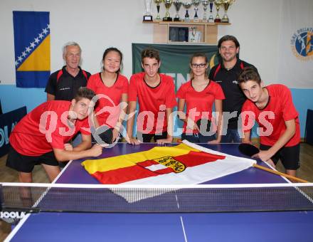 Spiele der Freundschaft. Mannschaftsfoto Tischtennis. Bihac, Bosnien, am 19.9.2015.
Foto: Kuess
---
pressefotos, pressefotografie, kuess, qs, qspictures, sport, bild, bilder, bilddatenbank