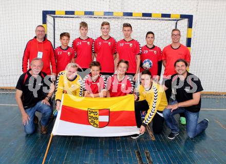 Spiele der Freundschaft. Mannschaftsfoto Handball. Bihac, Bosnien, am 19.9.2015.
Foto: Kuess
---
pressefotos, pressefotografie, kuess, qs, qspictures, sport, bild, bilder, bilddatenbank