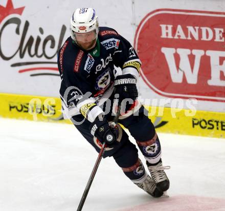 EBEL. Eishockey Bundesliga. EC VSV gegen HC TWK Innsbruck. Markus Schlacher (VSV). Villach, am 25.9.2015.
Foto: Kuess 


---
pressefotos, pressefotografie, kuess, qs, qspictures, sport, bild, bilder, bilddatenbank