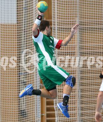 Handball Bundesliga. schlafraum.at Kaernten gegen UHC SISPO Gaenserndorf. Josef Sourek (schlafraum.at). Viktring, am 4.10.2015.
Foto: Kuess
---
pressefotos, pressefotografie, kuess, qs, qspictures, sport, bild, bilder, bilddatenbank