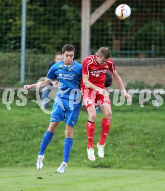 Fussball. Unterliga Ost. Ludmannsdorf gegen Sele Zell. Oswin Rupp (Ludmannsdorf), Gabriel Gregorn (Sele Zell). Ludmannsdorf, 4.10.2015.
Foto: Kuess
---
pressefotos, pressefotografie, kuess, qs, qspictures, sport, bild, bilder, bilddatenbank