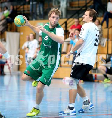 Handball Bundesliga. schlafraum.at Kaernten gegen UHC SISPO Gaenserndorf. Stefan Godec (schlafraum.at). Viktring, am 4.10.2015.
Foto: Kuess
---
pressefotos, pressefotografie, kuess, qs, qspictures, sport, bild, bilder, bilddatenbank