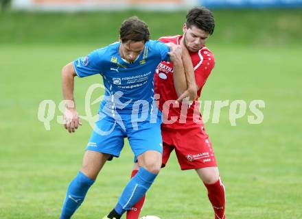 Fussball. Unterliga Ost. Ludmannsdorf gegen Sele Zell. Andreas Schawarz (Ludmannsdorf), Domen Kosnik (Sele Zell). Ludmannsdorf, 4.10.2015.
Foto: Kuess
---
pressefotos, pressefotografie, kuess, qs, qspictures, sport, bild, bilder, bilddatenbank