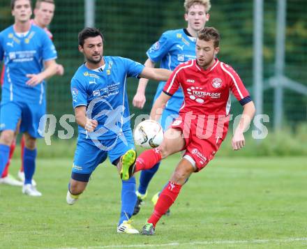 Fussball. Unterliga Ost. Ludmannsdorf gegen Sele Zell. Marcel Quantschnig (Ludmannsdorf), Daniel Cumurdzic (Sele Zell). Ludmannsdorf, 4.10.2015.
Foto: Kuess
---
pressefotos, pressefotografie, kuess, qs, qspictures, sport, bild, bilder, bilddatenbank