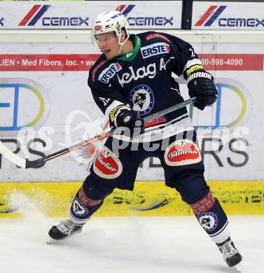 EBEL. Eishockey Bundesliga. EC VSV gegen HC Orli Znojmo. Daniel Nageler (VSV). Villach, am 27.9.2015.
Foto: Kuess 


---
pressefotos, pressefotografie, kuess, qs, qspictures, sport, bild, bilder, bilddatenbank