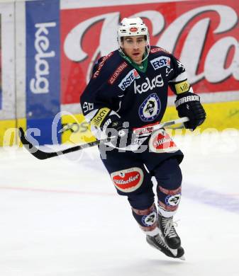 EBEL. Eishockey Bundesliga. EC VSV gegen HC Orli Znojmo. Ryan McKiernan (VSV). Villach, am 27.9.2015.
Foto: Kuess 


---
pressefotos, pressefotografie, kuess, qs, qspictures, sport, bild, bilder, bilddatenbank