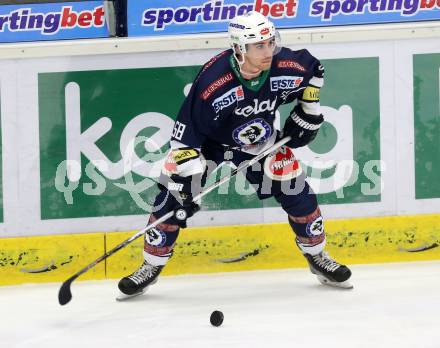 EBEL. Eishockey Bundesliga. EC VSV gegen HC Orli Znojmo.  Ryan McKiernan (VSV). Villach, am 27.9.2015.
Foto: Kuess 


---
pressefotos, pressefotografie, kuess, qs, qspictures, sport, bild, bilder, bilddatenbank