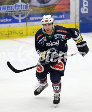 EBEL. Eishockey Bundesliga. EC VSV gegen HC Orli Znojmo. Ryan McKiernan (VSV). Villach, am 27.9.2015.
Foto: Kuess 


---
pressefotos, pressefotografie, kuess, qs, qspictures, sport, bild, bilder, bilddatenbank