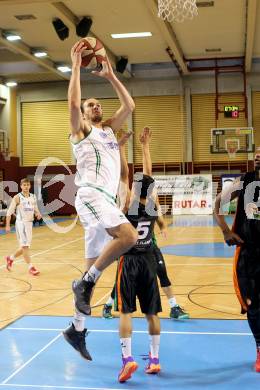 Basketball 2. Bundesliga 2015/16 Grunddurchgang 4.Runde. KOS Celovec gegen Basket Flames Wien. Jakob Strazar (KOS). Klagenfurt, am 10.10.2015.
Foto: Kuess
---
pressefotos, pressefotografie, kuess, qs, qspictures, sport, bild, bilder, bilddatenbank