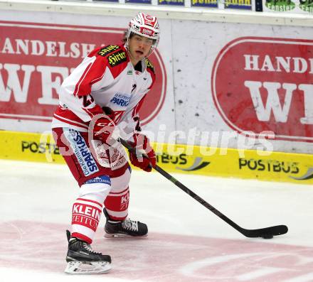 EBEL. Eishockey Bundesliga. EC VSV gegen KAC.  Thomas Hundertpfund (KAC). Villach, am 10.11.2015.
Foto: Kuess 


---
pressefotos, pressefotografie, kuess, qs, qspictures, sport, bild, bilder, bilddatenbank