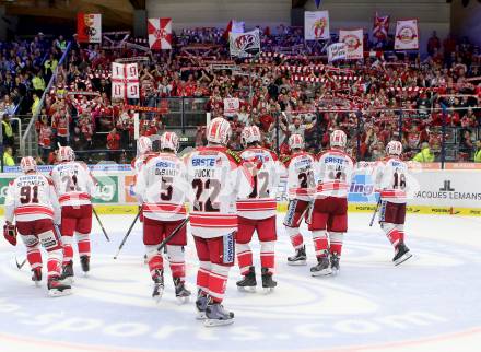 EBEL. Eishockey Bundesliga. EC VSV gegen KAC. Fans (KAC). Villach, am 10.11.2015.
Foto: Kuess 


---
pressefotos, pressefotografie, kuess, qs, qspictures, sport, bild, bilder, bilddatenbank