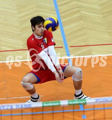 Volleyball. MEVZA. Aich/Dob gegen Mladost ZAGREB. Weber Martin Nicolas (Aich/Dob). Bleiburg, 14.10.2015.
Foto: Kuess
---
pressefotos, pressefotografie, kuess, qs, qspictures, sport, bild, bilder, bilddatenbank