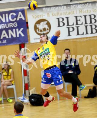 Volleyball. MEVZA. Aich/Dob gegen Mladost ZAGREB. Mlynarcik Peter (Aich/Dob). Bleiburg, 14.10.2015.
Foto: Kuess
---
pressefotos, pressefotografie, kuess, qs, qspictures, sport, bild, bilder, bilddatenbank