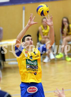 Volleyball. MEVZA. Aich/Dob gegen Mladost ZAGREB. Palgut Filip (Aich/Dob). Bleiburg, 14.10.2015.
Foto: Kuess
---
pressefotos, pressefotografie, kuess, qs, qspictures, sport, bild, bilder, bilddatenbank