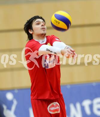 Volleyball. MEVZA. Aich/Dob gegen Mladost ZAGREB. Weber Martin Nicolas (Aich/Dob). Bleiburg, 14.10.2015.
Foto: Kuess
---
pressefotos, pressefotografie, kuess, qs, qspictures, sport, bild, bilder, bilddatenbank