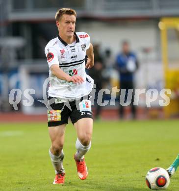 Fussball tipico Bundesliga. RZ Pellets WAC gegen SK Rapid Wien. Daniel Drescher (WAC). Wolfsberg, am 18.10.2015.
Foto: Kuess
---
pressefotos, pressefotografie, kuess, qs, qspictures, sport, bild, bilder, bilddatenbank