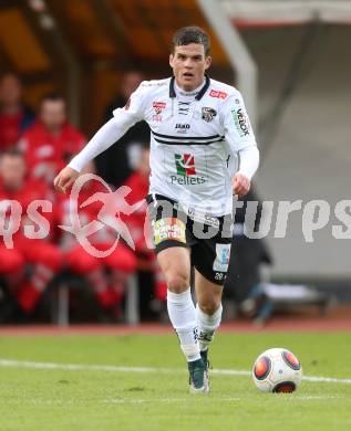 Fussball tipico Bundesliga. RZ Pellets WAC gegen SK Rapid Wien. Thomas Zuendel (WAC). Wolfsberg, am 18.10.2015.
Foto: Kuess
---
pressefotos, pressefotografie, kuess, qs, qspictures, sport, bild, bilder, bilddatenbank