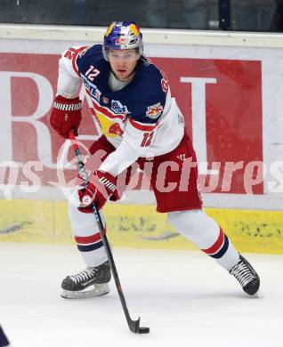 EBEL. Eishockey Bundesliga. EC VSV gegen EC Red Bull Salzburg. Alexander Cijan (Salzburg). Villach, am 20.10.2015.
Foto: Kuess 


---
pressefotos, pressefotografie, kuess, qs, qspictures, sport, bild, bilder, bilddatenbank