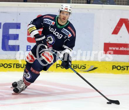 EBEL. Eishockey Bundesliga. EC VSV gegen EC Red Bull Salzburg. Rick Schofield (VSV). Villach, am 20.10.2015.
Foto: Kuess 


---
pressefotos, pressefotografie, kuess, qs, qspictures, sport, bild, bilder, bilddatenbank