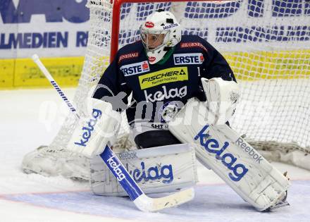 EBEL. Eishockey Bundesliga. EC VSV gegen EC Red Bull Salzburg. Jean Philippe Lamoureux (VSV). Villach, am 20.10.2015.
Foto: Kuess 


---
pressefotos, pressefotografie, kuess, qs, qspictures, sport, bild, bilder, bilddatenbank