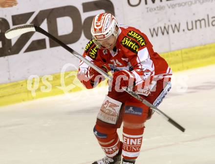 EBEL. Eishockey Bundesliga. KAC gegen UPC Vienna Capitals. Torjubel Jamie Lundmark (KAC). Klagenfurt, am 23.10.2015.
Foto: Kuess

---
pressefotos, pressefotografie, kuess, qs, qspictures, sport, bild, bilder, bilddatenbank