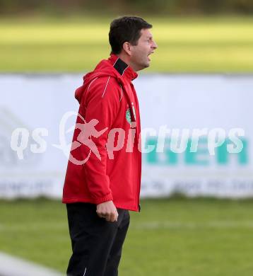 Fussball Regionalliga. Annabichler SV gegen SPG FC Pasching/LASK Juniors.  Trainer Ronald Brunmayr  (Pasching). Annabichl, am 25.10.2015.
Foto: Kuess
---
pressefotos, pressefotografie, kuess, qs, qspictures, sport, bild, bilder, bilddatenbank