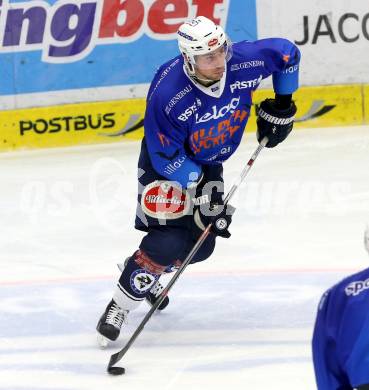 EBEL. Eishockey Bundesliga. EC VSV gegen Moser Medical Graz 99ers.  Mark Santorelli (VSV). Villach, am 30.10.2015.
Foto: Kuess 


---
pressefotos, pressefotografie, kuess, qs, qspictures, sport, bild, bilder, bilddatenbank