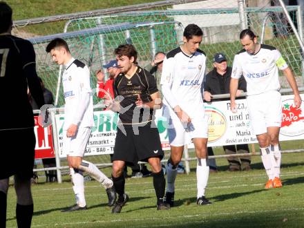 Fussball. Kaerntner Liga. Koettmannsdorf gegen Spittal/Drau. Torjubel Jakob Orgonyi (Koettmannsdorf). Koettmannsdorf, 31.10.2015.
Foto: Kuess
---
pressefotos, pressefotografie, kuess, qs, qspictures, sport, bild, bilder, bilddatenbank