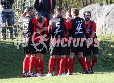 Fussball 1. KLasse C. Sirnitz gegen ASK. Torjubel Sirnitz. Sirnitz, am 31.10.2015.
Foto: Kuess
---
pressefotos, pressefotografie, kuess, qs, qspictures, sport, bild, bilder, bilddatenbank