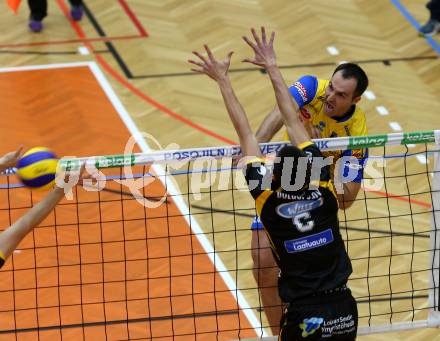 Volleyball. CEV Cup. SK Aich/Dob gegen Hurrikaani Loimaa (FIN). Grut Andrej (Aich/Dob). Bleiburg, 4.11.2015.
Foto: Kuess
---
pressefotos, pressefotografie, kuess, qs, qspictures, sport, bild, bilder, bilddatenbank