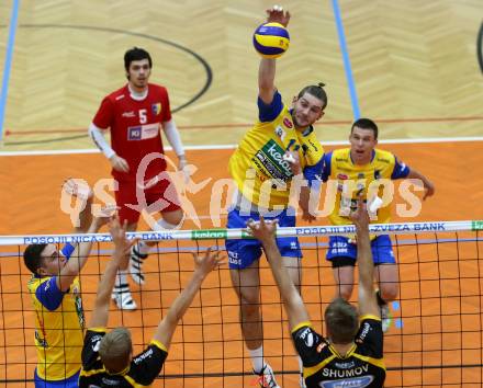 Volleyball. CEV Cup. SK Aich/Dob gegen Hurrikaani Loimaa (FIN). Koncilja Danijel (Aich/Dob). Bleiburg, 4.11.2015.
Foto: Kuess
---
pressefotos, pressefotografie, kuess, qs, qspictures, sport, bild, bilder, bilddatenbank