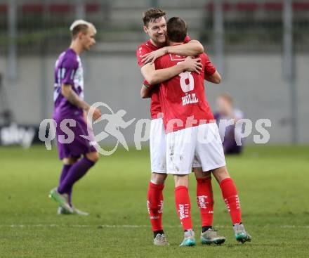 Fussball Sky go Erste Liga. SK Austria Klagenfurt gegen FC Wacker Innsbruck. Jubel  (Innsbruck). Klagenfurt, am 6.11.2015.
Foto: Kuess
---
pressefotos, pressefotografie, kuess, qs, qspictures, sport, bild, bilder, bilddatenbank