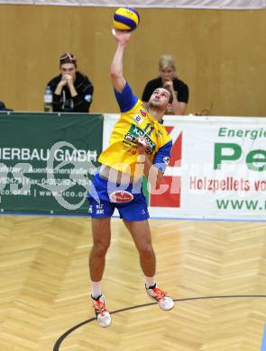 Volleyball. CEV Cup. SK Aich/Dob gegen Hurrikaani Loimaa (FIN). Koncilja Danijel (Aich/Dob). Bleiburg, 4.11.2015.
Foto: Kuess
---
pressefotos, pressefotografie, kuess, qs, qspictures, sport, bild, bilder, bilddatenbank