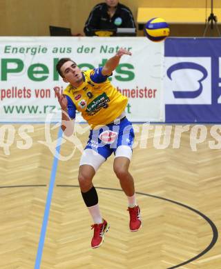 Volleyball. CEV Cup. SK Aich/Dob gegen Hurrikaani Loimaa (FIN). Mlynarcik Peter (Aich/Dob). Bleiburg, 4.11.2015.
Foto: Kuess
---
pressefotos, pressefotografie, kuess, qs, qspictures, sport, bild, bilder, bilddatenbank