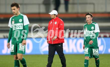 Fussball tipico Bundesliga. RZ Pellets WAC gegen SV Mattersburg.  Trainer Ivica Vastic (Mattersburg). Wolfsberg, am 7.11.2015.
Foto: Kuess
---
pressefotos, pressefotografie, kuess, qs, qspictures, sport, bild, bilder, bilddatenbank