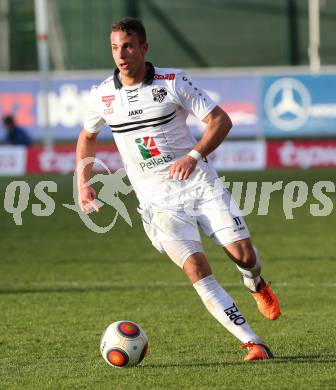 Fussball Regionalliga. RZ Pellets WAC Amateure gegen Annabichler SV.  Peter Tschernegg (WAC). Wolfsberg, Lavanttal Arena, am 8.11.2015.
Foto: Kuess
---
pressefotos, pressefotografie, kuess, qs, qspictures, sport, bild, bilder, bilddatenbank