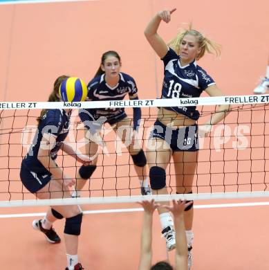 Volleyball Bundesliga. ATSC Wildcats gegen Salzburg. Amy Weststeyn (Wildcats). Bleiburg, am 12.11.2015.
Foto: Kuess
---
pressefotos, pressefotografie, kuess, qs, qspictures, sport, bild, bilder, bilddatenbank