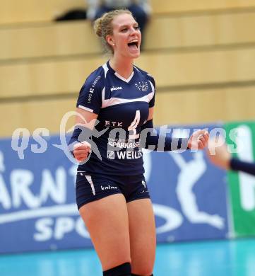 Volleyball Bundesliga. ATSC Wildcats gegen Salzburg. Jubel Sabrina Mueller (Wildcats). Bleiburg, am 12.11.2015.
Foto: Kuess
---
pressefotos, pressefotografie, kuess, qs, qspictures, sport, bild, bilder, bilddatenbank