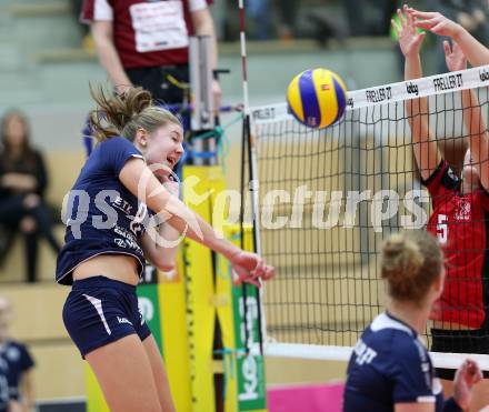 Volleyball Bundesliga. ATSC Wildcats gegen Salzburg. Katharina Holzer (Wildcats). Bleiburg, am 12.11.2015.
Foto: Kuess
---
pressefotos, pressefotografie, kuess, qs, qspictures, sport, bild, bilder, bilddatenbank