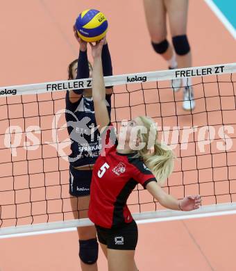 Volleyball Bundesliga. ATSC Wildcats gegen Salzburg. Lucia Aichholzer (Wildcats). Bleiburg, am 12.11.2015.
Foto: Kuess
---
pressefotos, pressefotografie, kuess, qs, qspictures, sport, bild, bilder, bilddatenbank