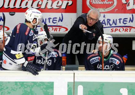 EBEL. Eishockey Bundesliga. EC VSV gegen UPC Vienna Capitals.  Trainer Greg Holst (VSV). Villach, am 17.11.2015.
Foto: Kuess 


---
pressefotos, pressefotografie, kuess, qs, qspictures, sport, bild, bilder, bilddatenbank