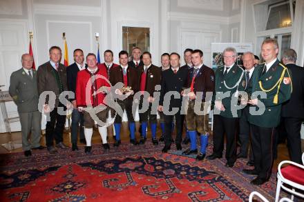 Verleihung des Kaerntner Loewen an Blasmusikvereine. Klagenfurt, 19.11.2015.
Foto: Kuess
---
pressefotos, pressefotografie, kuess, qs, qspictures, sport, bild, bilder, bilddatenbank