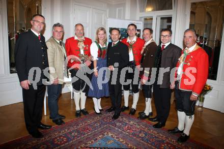 Verleihung des Kaerntner Loewen an Blasmusikvereine. Klagenfurt, 19.11.2015.
Foto: Kuess
---
pressefotos, pressefotografie, kuess, qs, qspictures, sport, bild, bilder, bilddatenbank